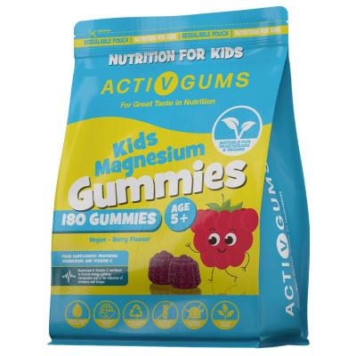 Activ Gums Kids Magnesium Gummies 180 gummies