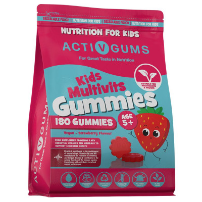 Activ Gums Kids Multivits Gummies 180 gummies