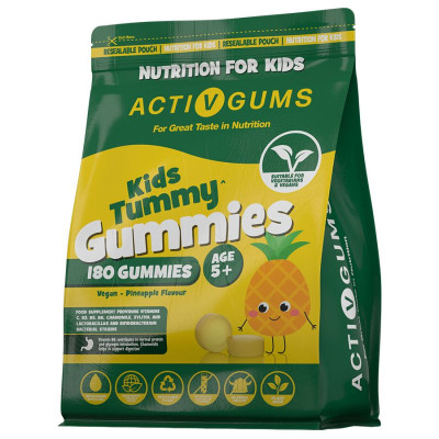 Activ Gums Kids Tummy Gummies 180 gummies
