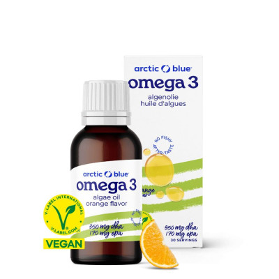 Arctic blue® Kids Vegan Omega 3 30ml (350mg DHA, 170mg...