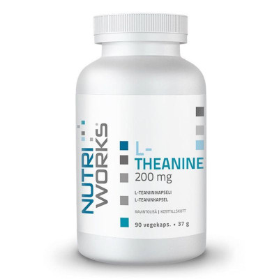 NutriWorks L-Theanine 200 mg 90 kapslí SK