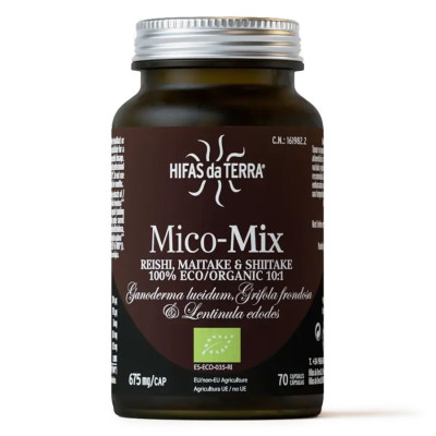 HIFAS DA TERRA, S.L. Mico-Mix 70 kapslí Bio (Reishi,...