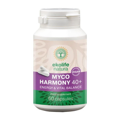 EKOLIFE NATURA Myco Harmony 40+ 60 kapslí