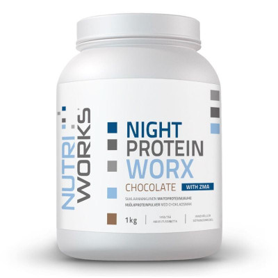 NutriWorks Night Protein Worx 1 kg čokoláda