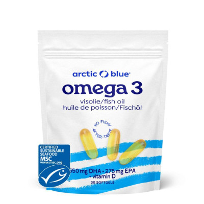 Arctic blue® Omega 3 30 kapslí (550mg DHA, 275mg EPA and...