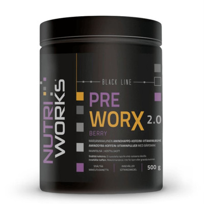 NutriWorks Pre Worx NEW 500 g berry