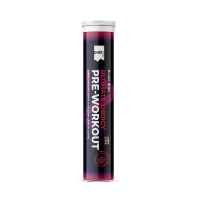 PULS nutrition Pre-Workout 20 tablet raspberry