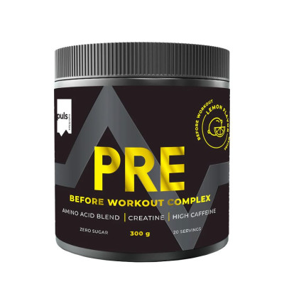 PULS nutrition Pre-Workout Complex 300g lemon
