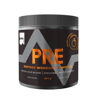 PULS nutrition Pre-Workout Complex 300g orange