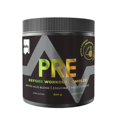 PULS nutrition Pre-Workout Complex 300g tropical