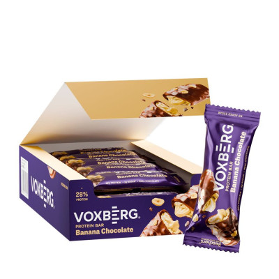 Voxberg Protein Bar 18 x 50g banana chocolate