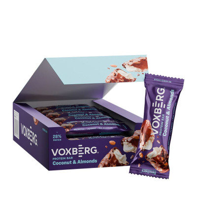 Voxberg Protein Bar 18 x 50g coconut and almonds