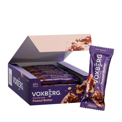 Voxberg Protein Bar 18 x 50g peanut butterr