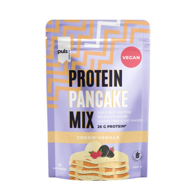 PULS nutrition Protein Pancake Mix Vegan 500g cookie vanilla
