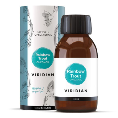 Viridian Nutrition Rainbow Trout Omega Oil 200ml