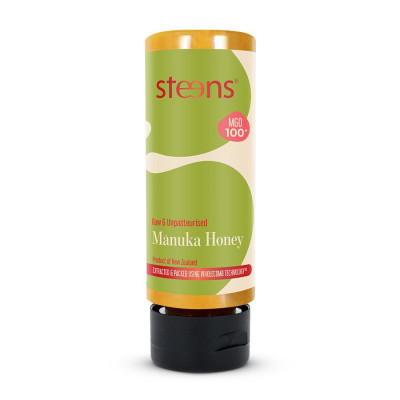 Steens RAW Manuka Honey 100+ MGO 340g