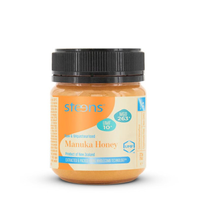 Steens RAW Manuka Honey UMF10+ (263+ MGO) 225g SK