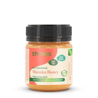 Steens RAW Manuka Honey UMF15+ (515+ MGO) 225g