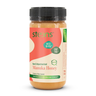 Steens RAW Manuka Honey UMF15+ (515+ MGO) 500g