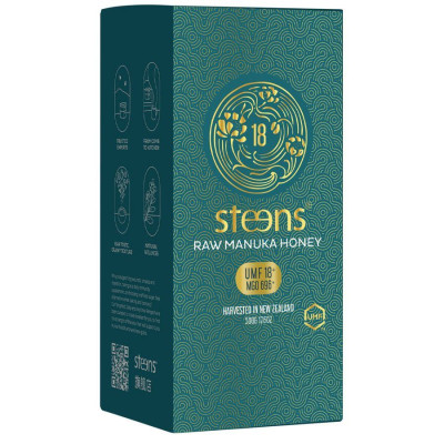 Steens RAW Manuka Honey UMF18+ (696+ MGO) 500g limitovaná...