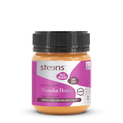 Steens RAW Manuka Honey UMF20+ (830+ MGO) 225g