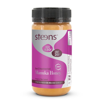 Steens RAW Manuka Honey UMF20+ (830+ MGO) 500g