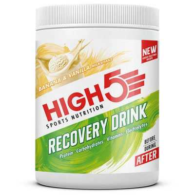 High5 Recovery Drink 450 g banán vanilka
