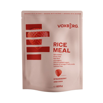 Voxberg Rice Meal 600g strawberry and chia