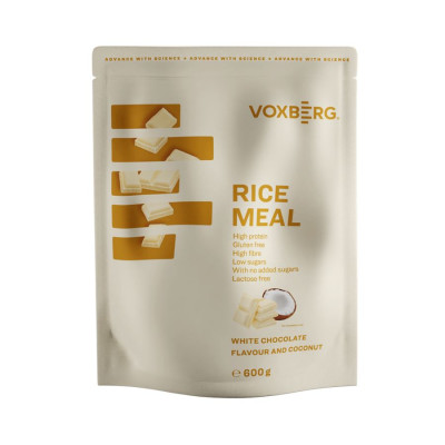 Voxberg Rice Meal 600g white chocolate and coconut
