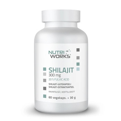 NutriWorks Shilajit 300mg 60 kapslí
