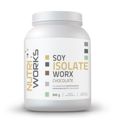 NutriWorks Soy Isolate Worx 900 g čokoláda