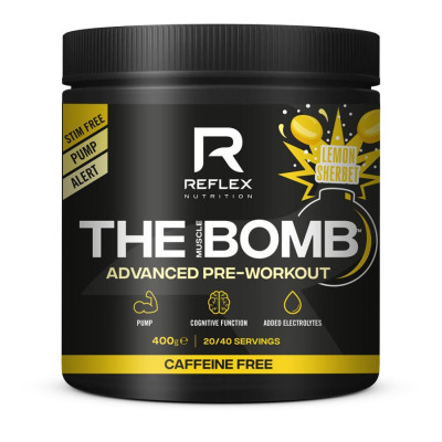 Reflex Nutrition The Muscle BOMB Caffeine Free 400g lemon...