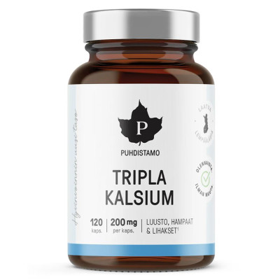 Puhdistamo Triple Calcium 120 kapslí
