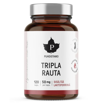 Puhdistamo Triple Iron 120 kapslí (Tripla Rauta)