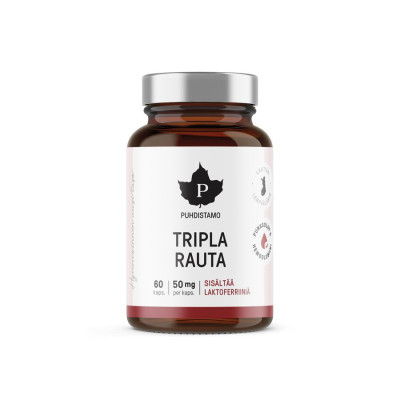 Puhdistamo Triple Iron 60 kapslí (Tripla Rauta)