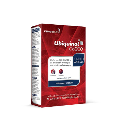 reviveactive® Ubiquinol CoQ10 30 kapslí (100mg)