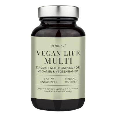 Nordbo Vegan Life Multi 90 kapslí