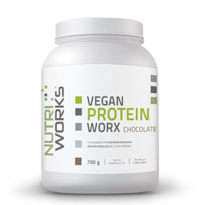 NutriWorks Vegan Protein Worx 700g čokoláda