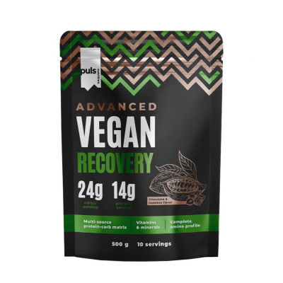 PULS nutrition Vegan Recovery 500g choco and hazelnut