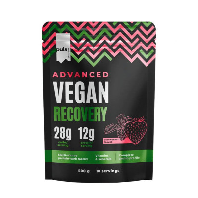 PULS nutrition Vegan Recovery 500g strawberry