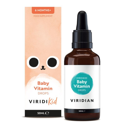 Viridian Nutrition Viridikid Baby Vitamin Drops 50ml