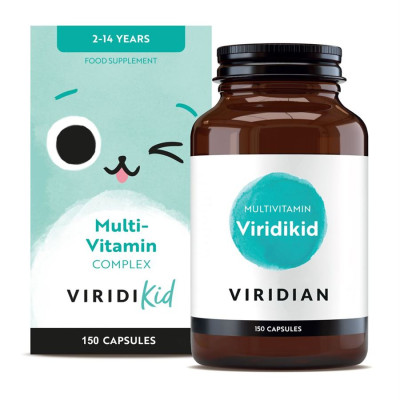 Viridian Nutrition Viridikid Multivitamin 150 kapslí