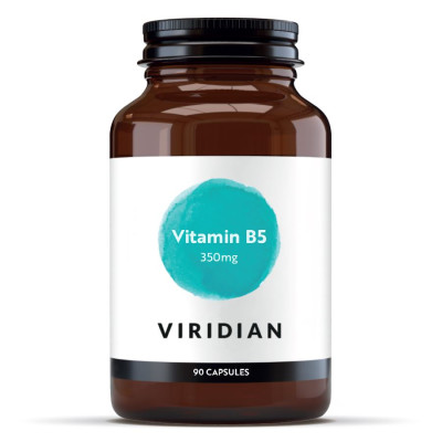 Viridian Nutrition Vitamin B5 350mg 90 kapslí