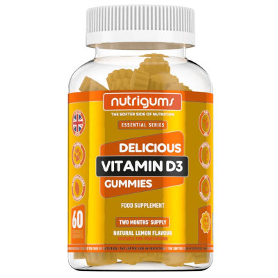Nutrigums Limited Vitamin D3 60 gummies