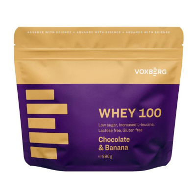 Voxberg Whey Protein 100 990g čokoláda - banán