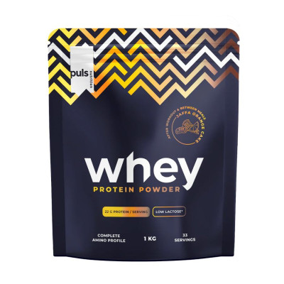 PULS nutrition Whey Protein 1kg jaffa orange cake