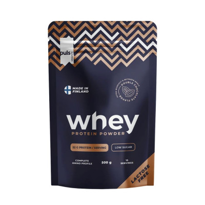 PULS nutrition Whey Protein Lactose Free 500g double...