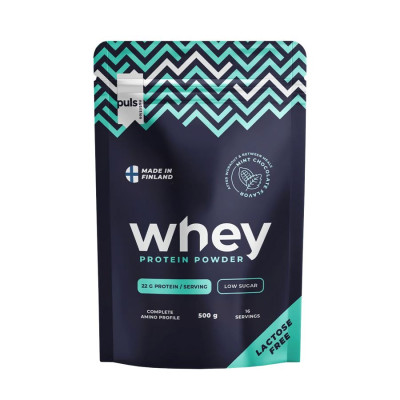 PULS nutrition Whey Protein Lactose Free 500g mint chocolate