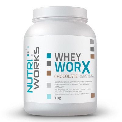 NutriWorks Whey Worx 1 kg čokoláda