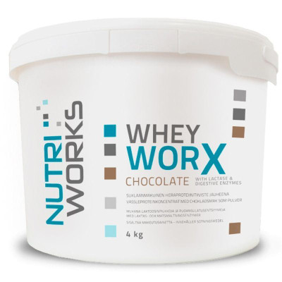 Nutrimarket Oy Whey Worx 4 kg čokoláda